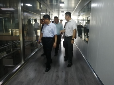 校長羅士喜帶隊調研原陽食品產業發展探索校、政、企三方合作機制